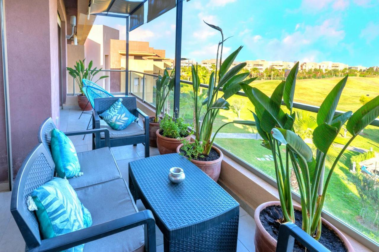 Cozy Golf Apartment Wifi 4K-Tv Netflix Marrákes Kültér fotó